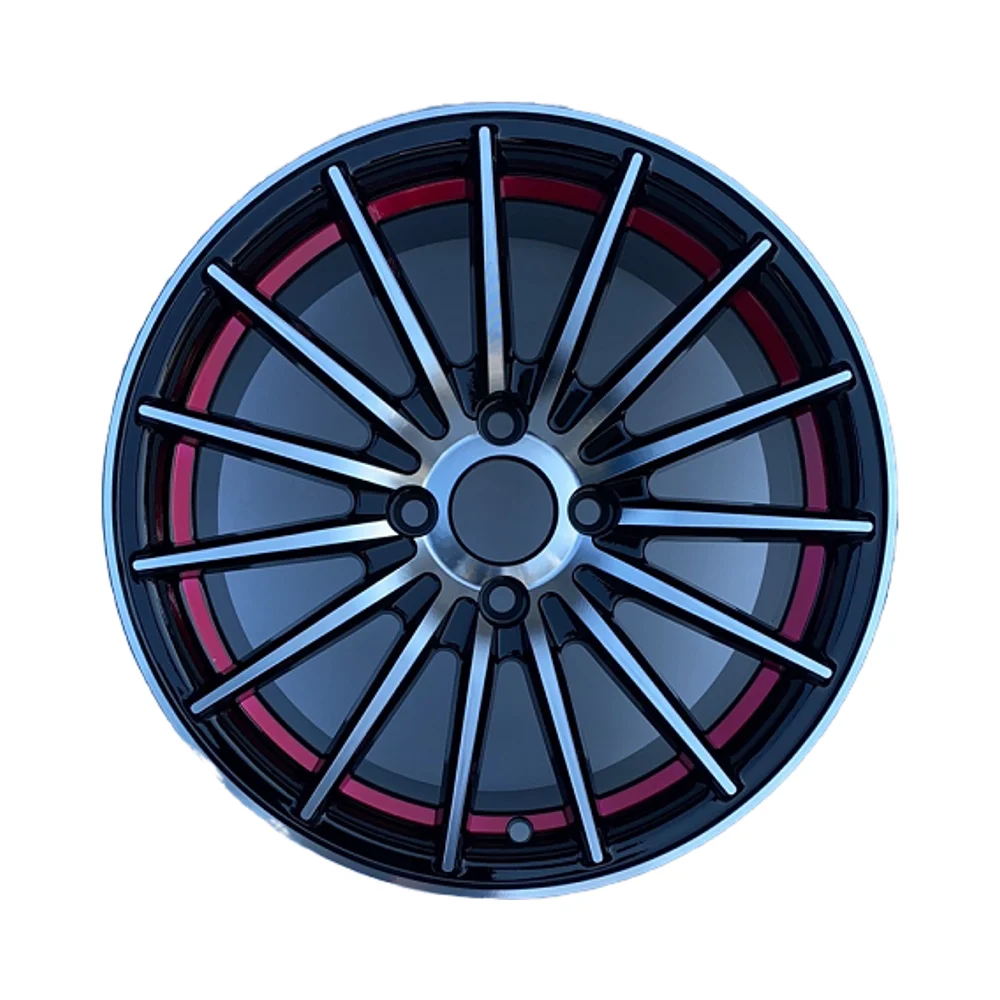 

Hotsale Factory Price 4 Holes 15*7 Pcd 100 Et30 Aluminum Alloy Aftermarket Mag Wheels Rims Replica Car Wheel Rim
