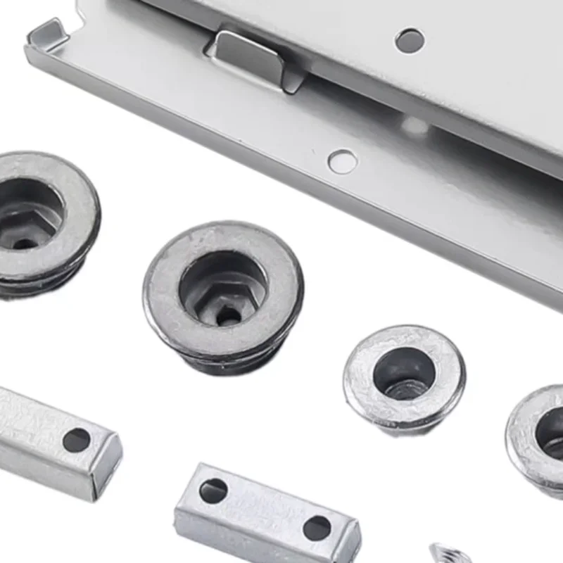 Stylish Shoe Cabinet Connection Accessories; Hardware Flipping Frame with Fixed Screws