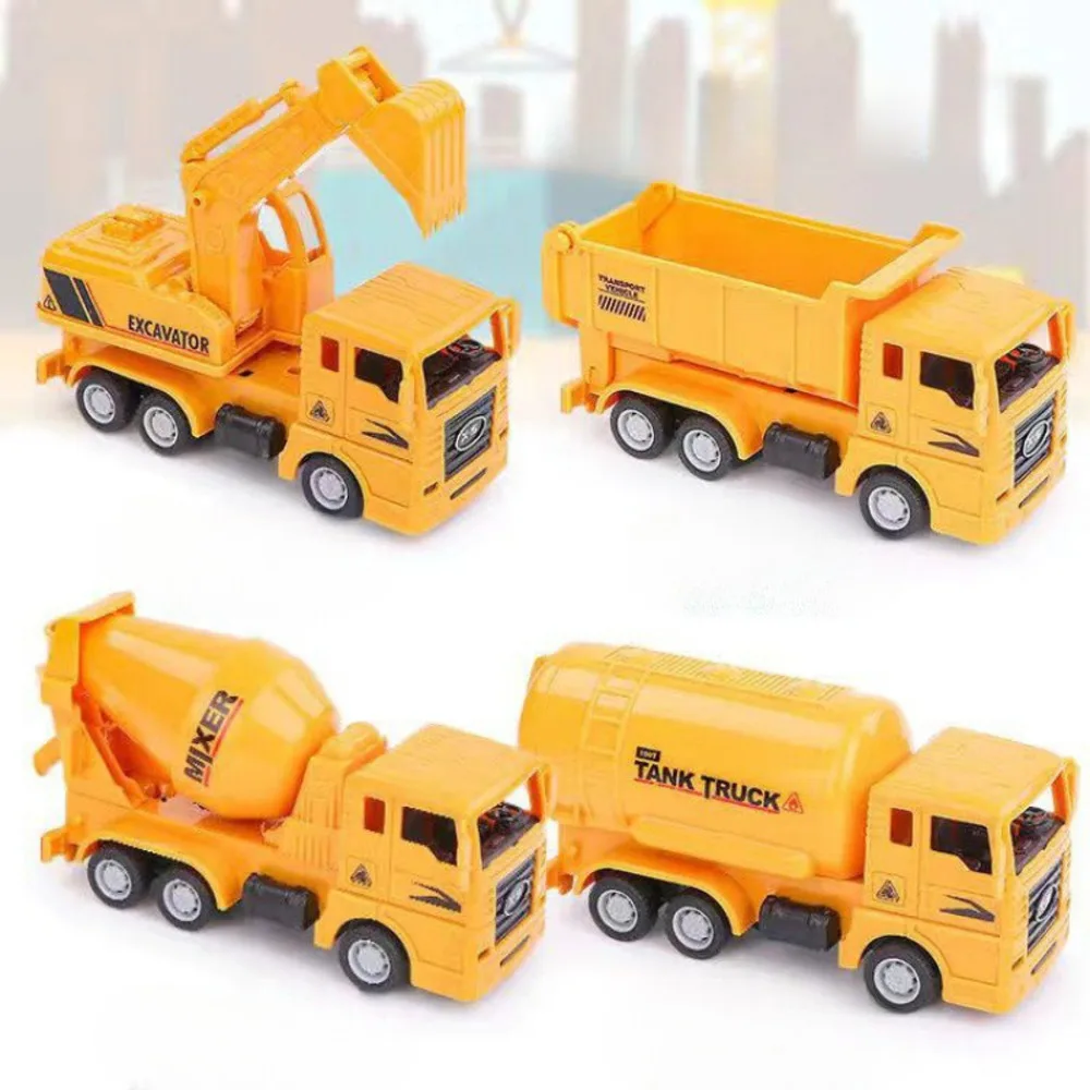 Grande durável caixa de areia brinquedos conjunto escavadeira bulldozer caminhões de construção praia jogar veículos para meninos meninas slide dig