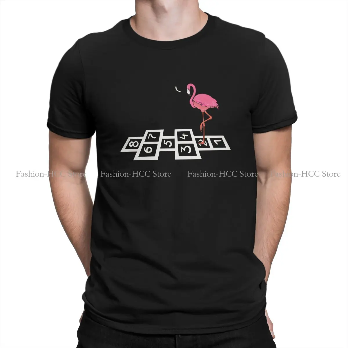 Flamingo Heaven And Hell Hickelkasten Unique Polyester TShirt Flamingo Animals Comfortable Creative T Shirt