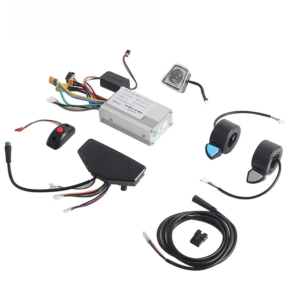 

36V 350W Electric Scooter Brushless Controller Dashboard Light Throttle Full Kit Parts for Kugoo Kirin S8 Pro Electric Scooter