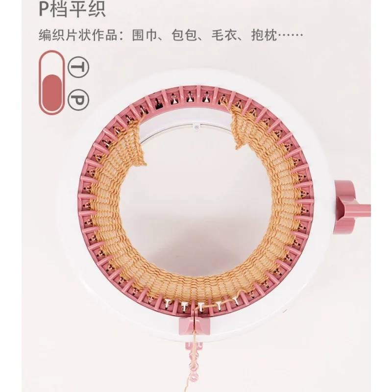 Hand Knitting Machine DIY Wool Knitter for Sweater Scarf Kids Hand Operated Weaving Loom