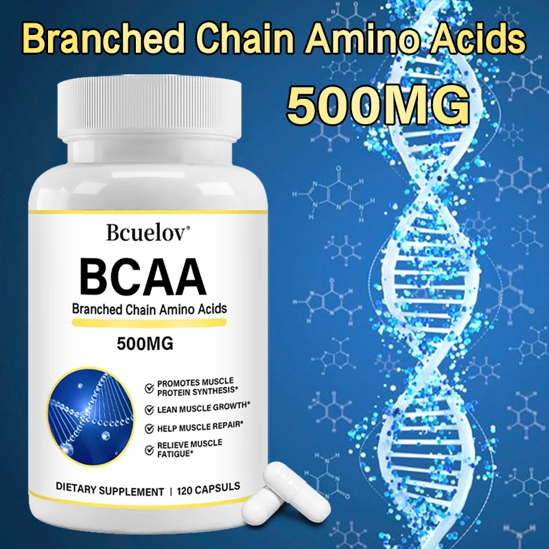 Bcaa Sports Nutrition Supplement, Muscle Synthesis, Fat Burning, Endurance Support