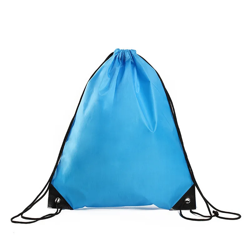 Waterproof Sports Riding Backpack Gym Drawstring Shoes Clothes Organizer Pack Portable Drawstring Bag Oxford Students Backpack