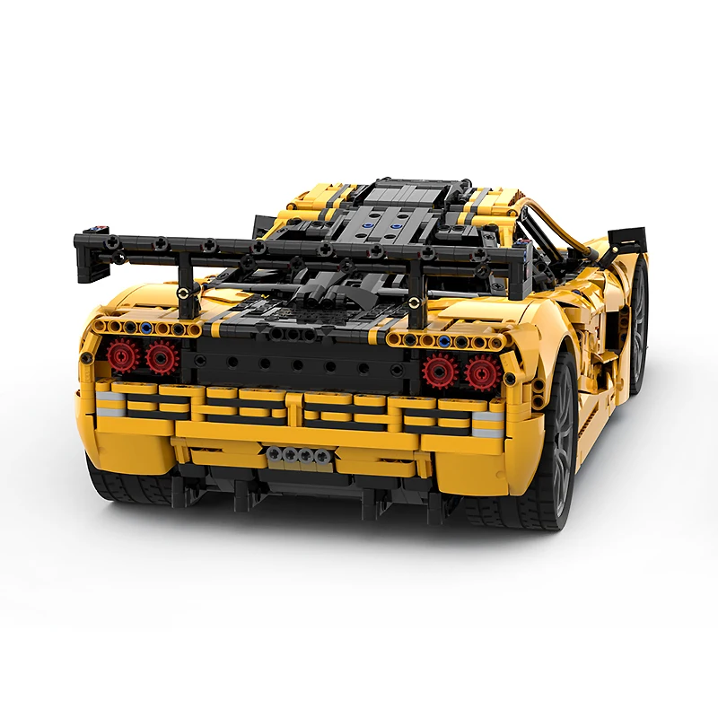 Comptible 42172 Técnico Carro Esportivo Hypercar Blocos de Construção MOC 202525 Velocidade Veículo Tijolo Montagem Brinquedo DIY Criança Presente de Natal