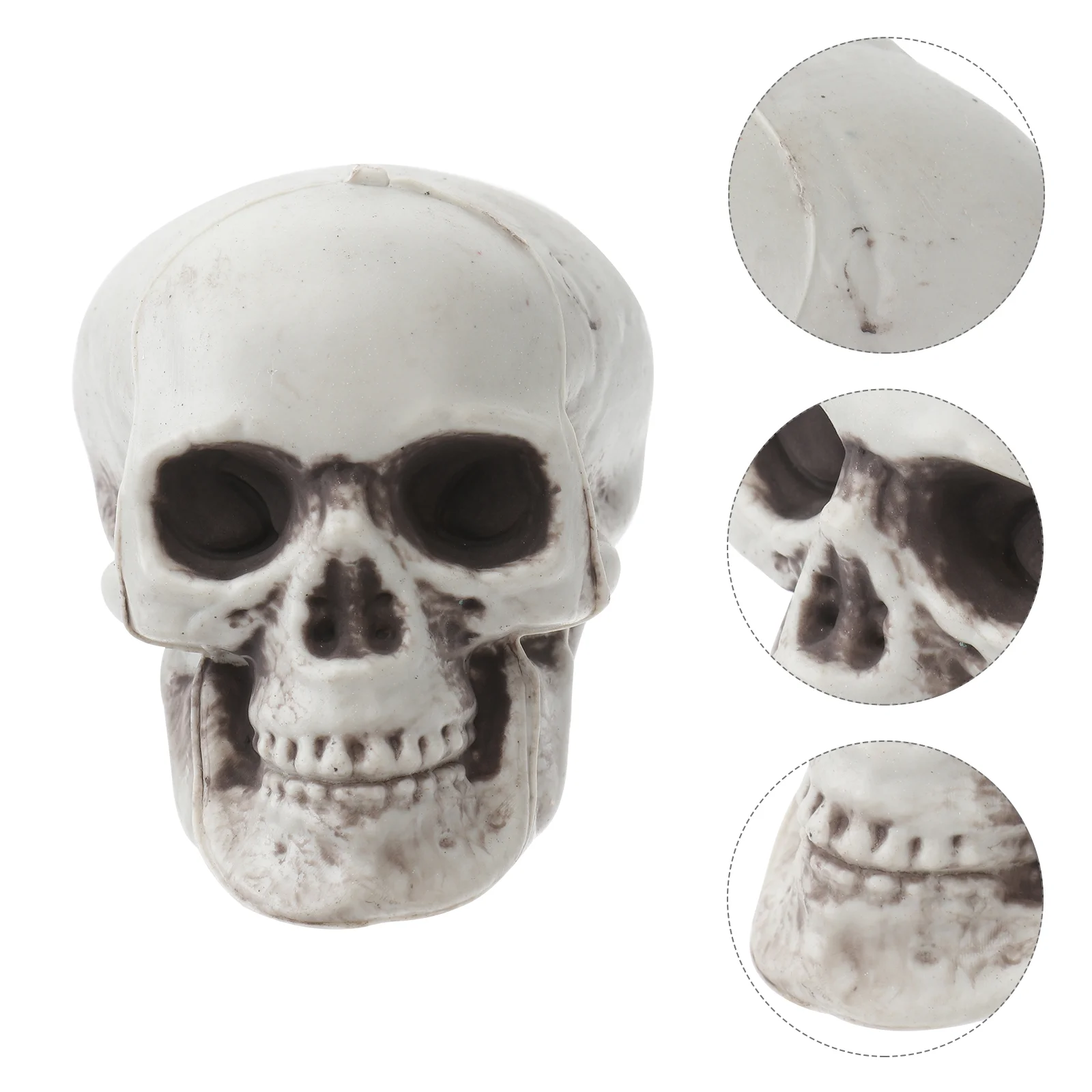 6 Pcs Skull Decor Mini Top Hat Home Decoration Halloween Props Decorate Ornament