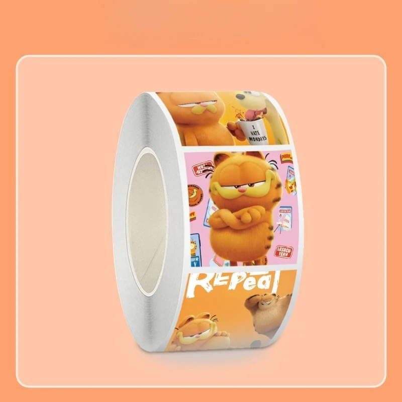 Garfield Odie Sticker Creative High Color Value Cute Cartoon Printing Student Water Cup Mobile Phone Shell Waterproof Sticker view 4