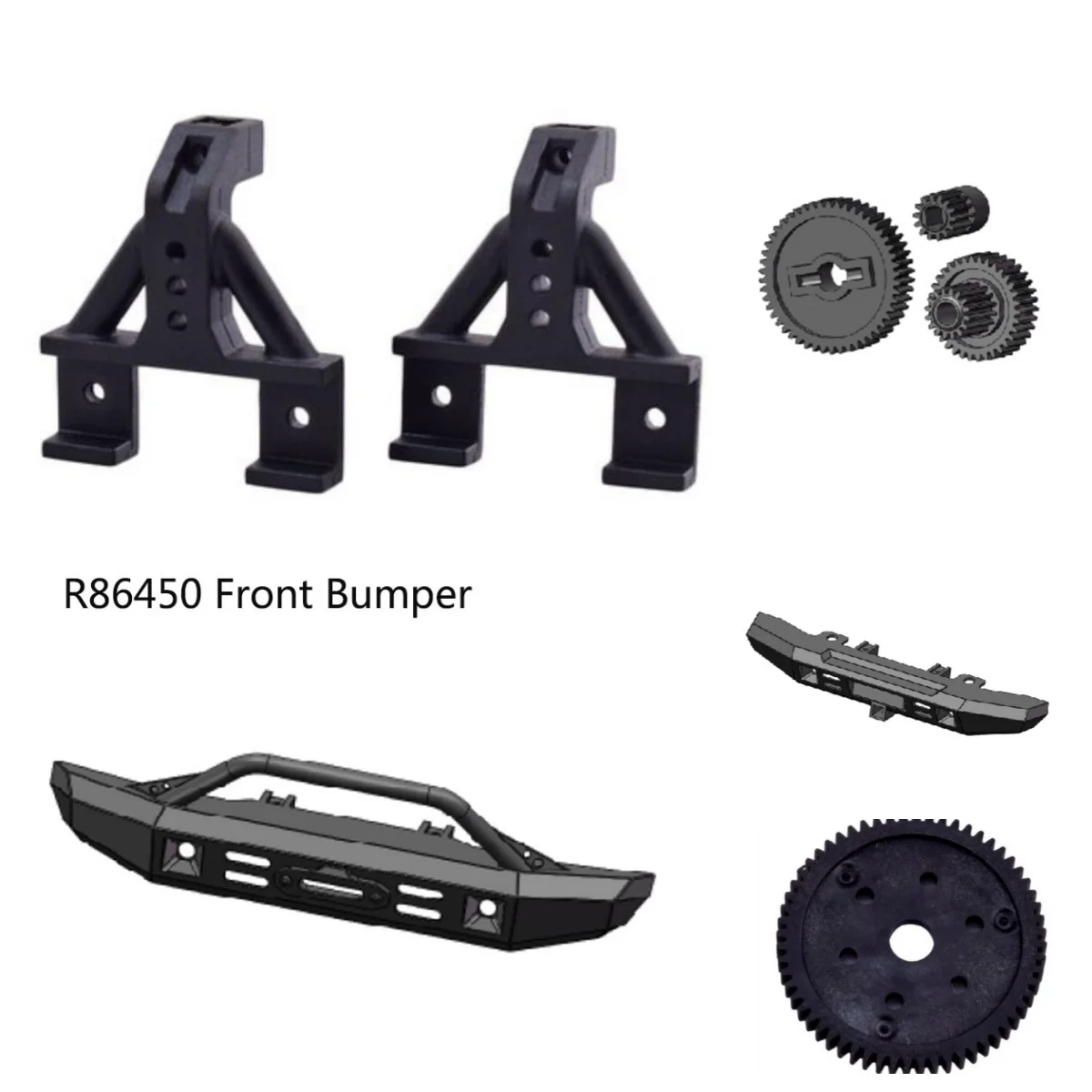 RGT Accessories R86400 R86450 R86451 R86410 R86409 For136100V3FD 136100v3 1/10 RC Electric Remote Control Off-road Vehicles