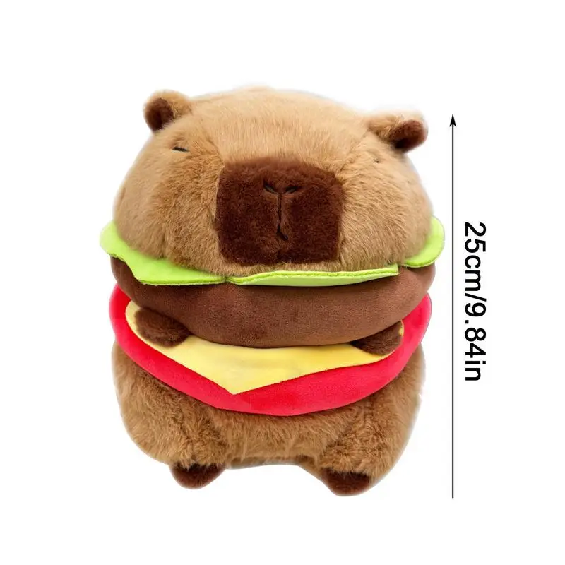 Capybara Plushie Cute Animal Plush Doll 9.8inch Funny Plushies Doll Funny Home Decoration For Party Supplies