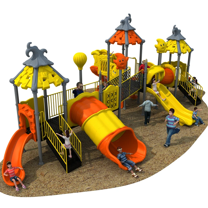 سلسلة البيت السحري متعددة الوظائف على نطاق واسع، مجموعة من الفولاذ، معدات بارك ملعب خارجية لعام 2026 #4