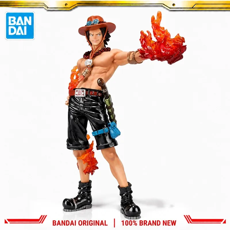 In Stock Bandai Original Figuarts One Piece Portgas D Ace Action Figure Model Doll Brand New Boxed Anime Characters Toys Model