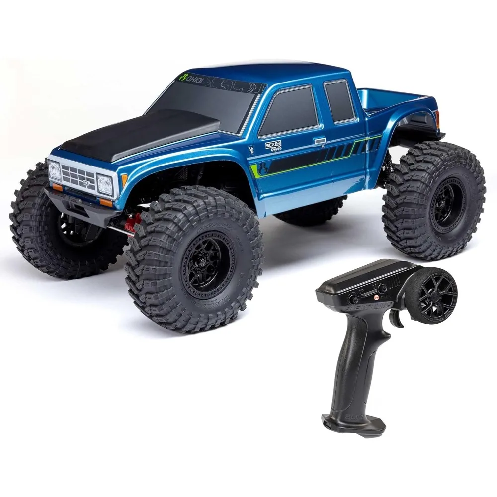 1/10 Scale RC Rock Crawler Truck 4WD RTR Brushed Electric Off Road Car Blue