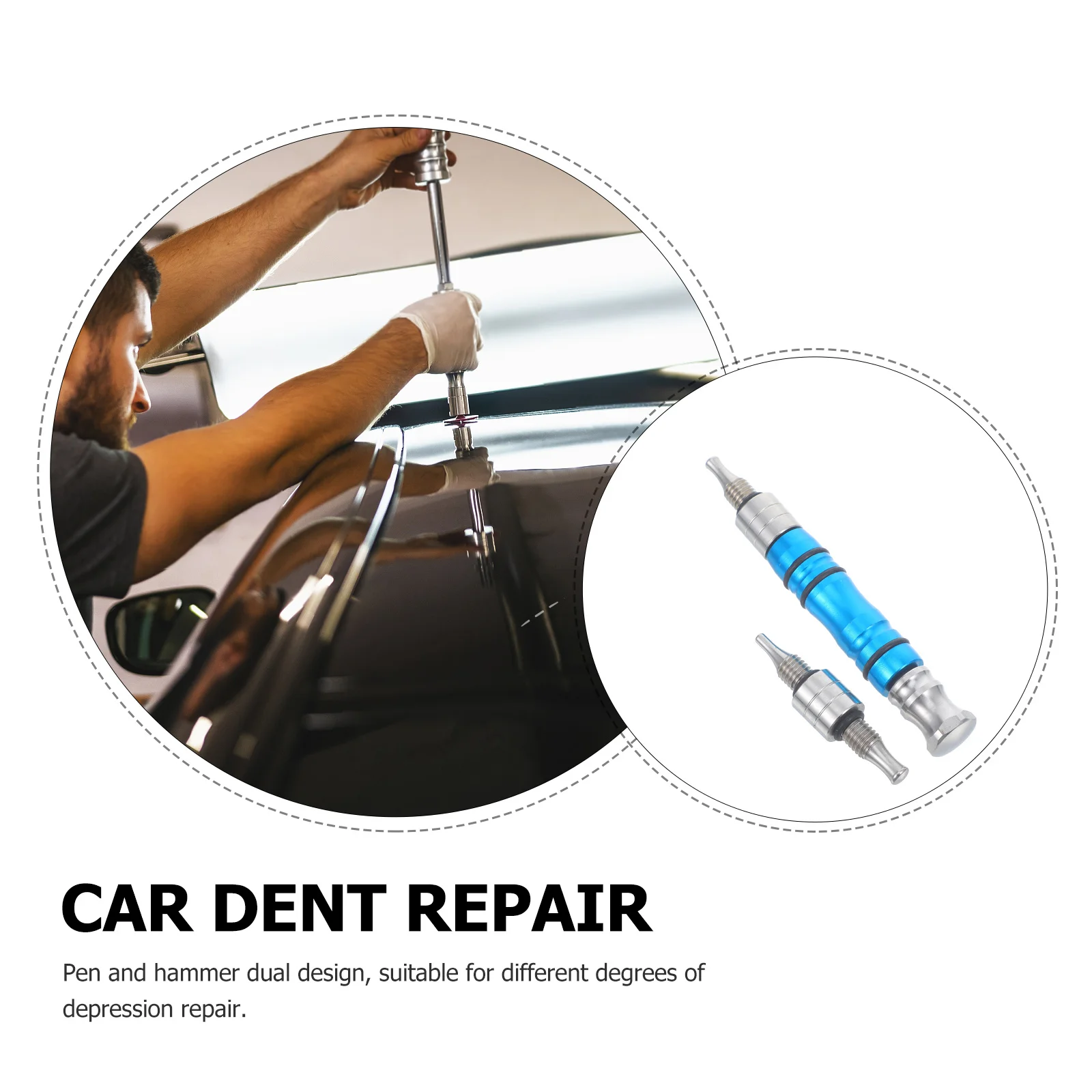 

Удаление вмятин автомобиля, ручка для удаления вмятин, компактный портативный инструмент для ремонта стали, средство для удаления вмятин на кузове автомобиля, инструмент для ремонта поверхности, эффективный
