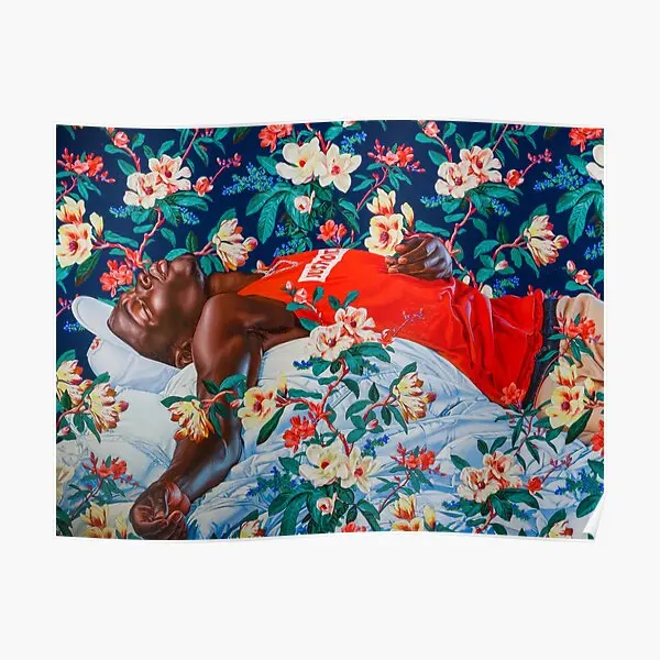 Kehinde Wiley Landscape Of Jorge Gitoo W  Poster Home Decor Funny Art Modern Wall Painting Picture Room Decoration No Frame