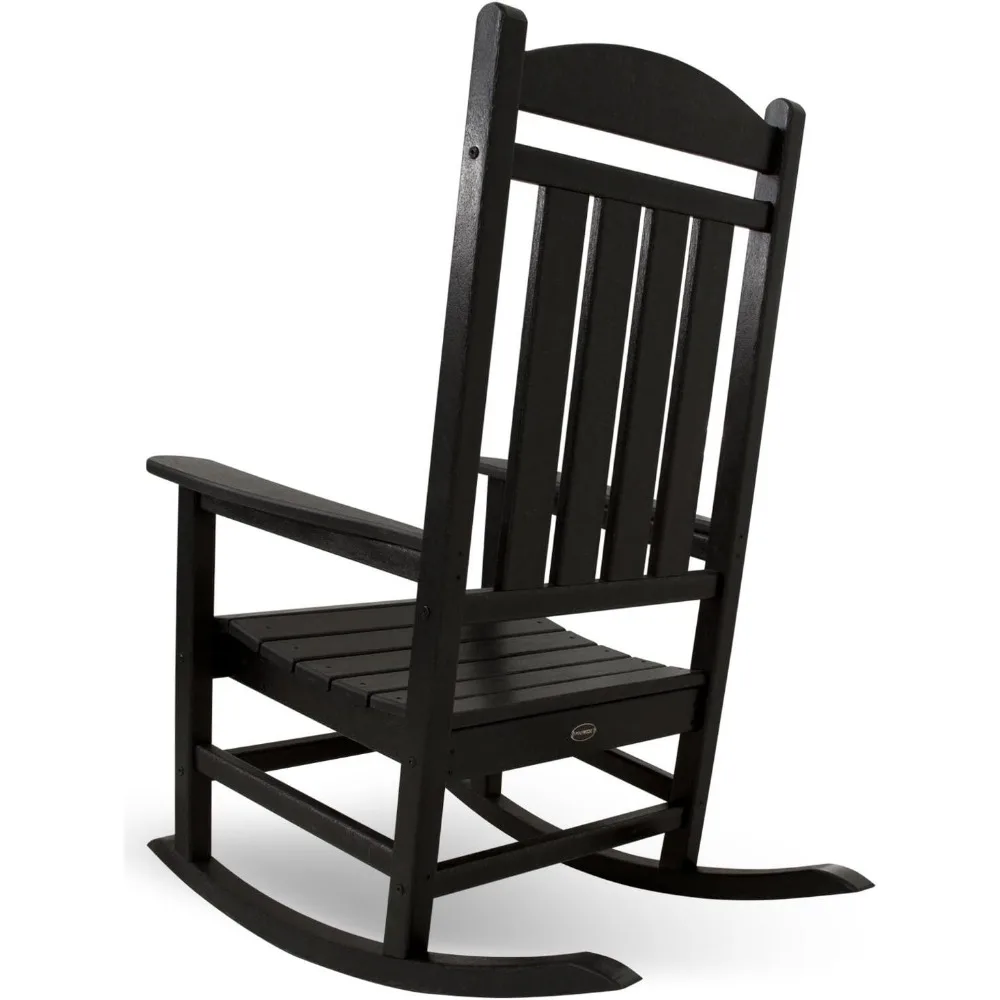 R100BL Presidential Rocking Chair, Black