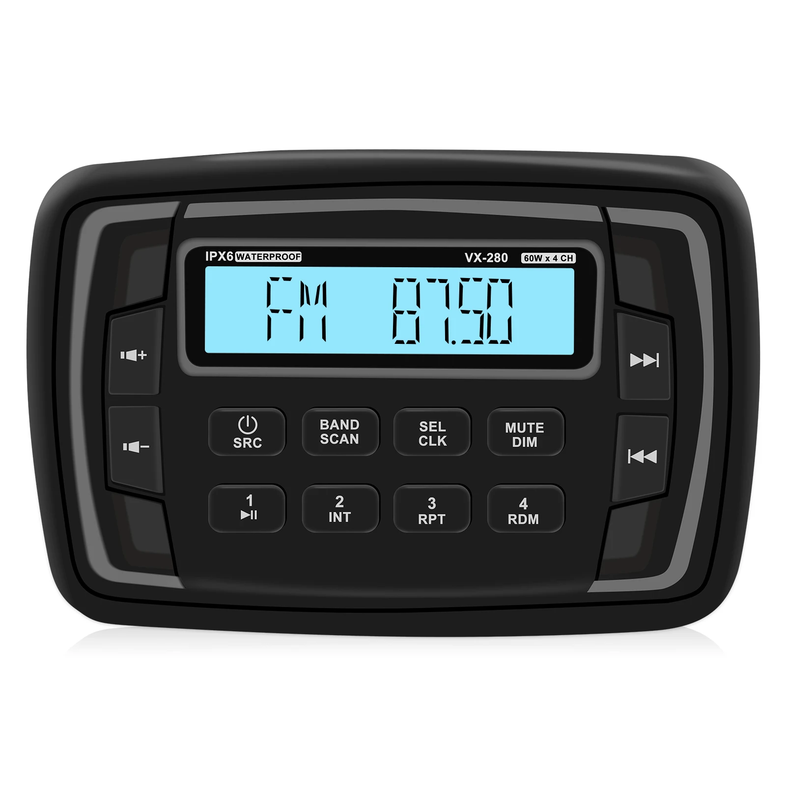 

Waterproof Car Radio Stereo Player Digital Bluetooth Car MP3 Player 45Wx4 AM FM Radio Stereo Audio Music USB with In Dash AUX IN