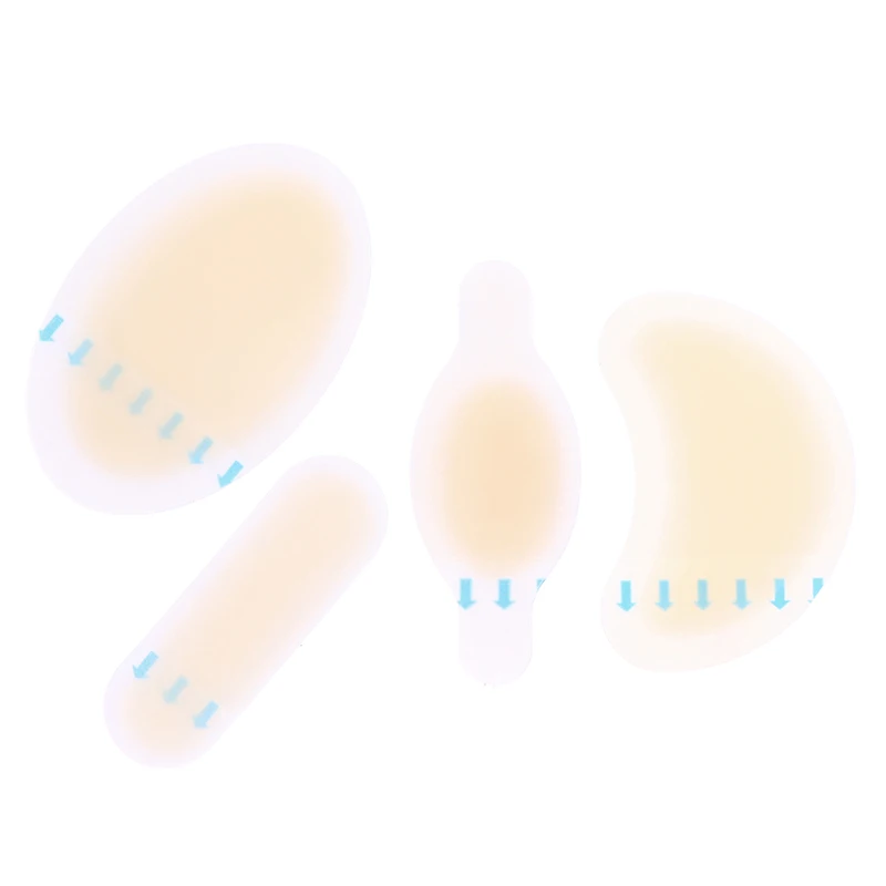 

28 шт. блистерные пластыри, невидимые гидроколлоидные гелевые блистерные повязки, блистерная подушка для пятки, ног, ног и защитной кожи