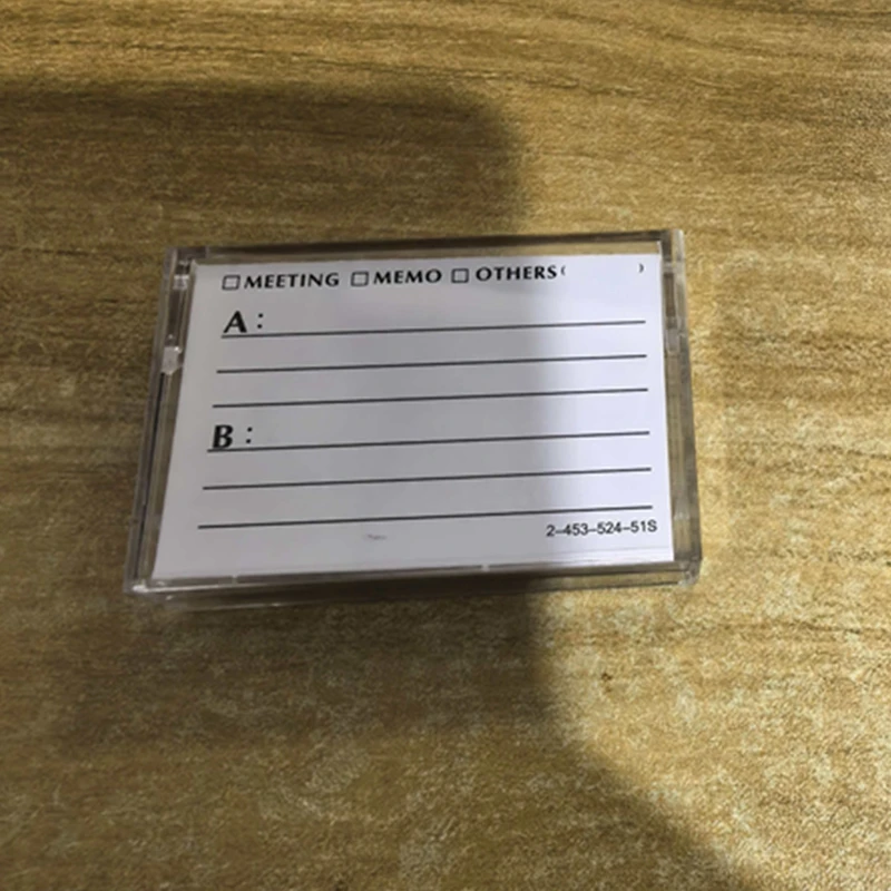 Afbeelding 5: 1 Stuks Mini Interview Tape MC-60 Minuut Mini Opname Tape Interview Machine Cassette