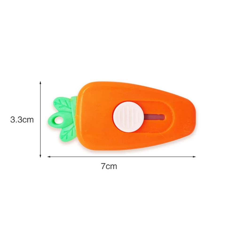 Portable Cute Mini Carrot Utility Knife Express Unpacking Envelope Paper Cutting Art Knife Stationery Office School Supplies