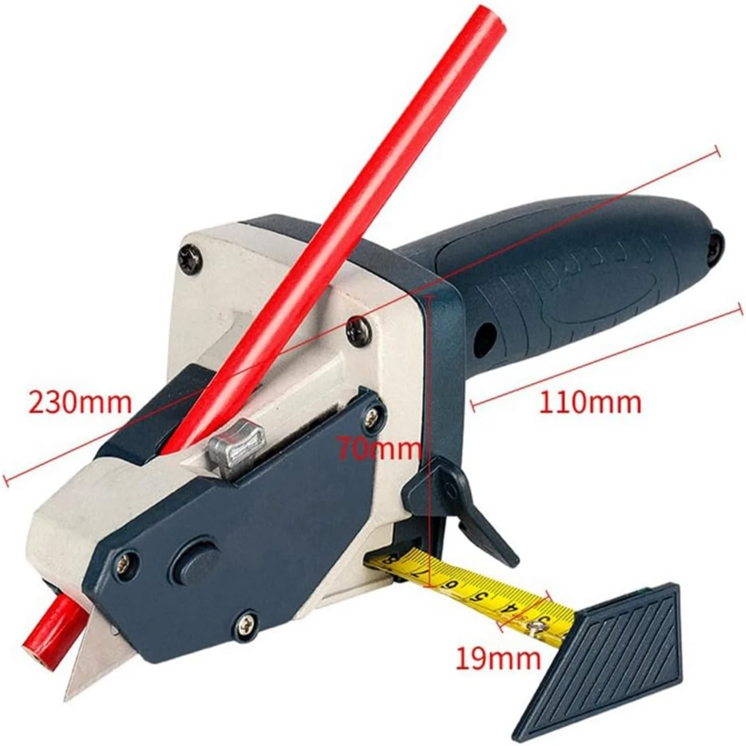 Easy-to-Use Versatile Essential Gypsum Board Cutting Tool Set - Accurate Multi-functional Equipment for Perfect Precision Cuts i