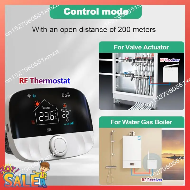 

ABCL Tuya WIFI Температура Умное Отопление Температура Настройка синхронизации Мобильный телефон Приложение Tuya Smartlife Дистанционное управление