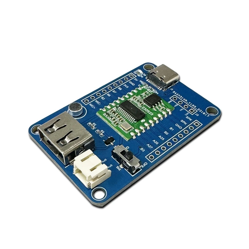 SU-03T de Control de reconocimiento de voz sin conexión, módulo multifunción duradero, soporte de Control de Puerto GPIO, inglés y chino