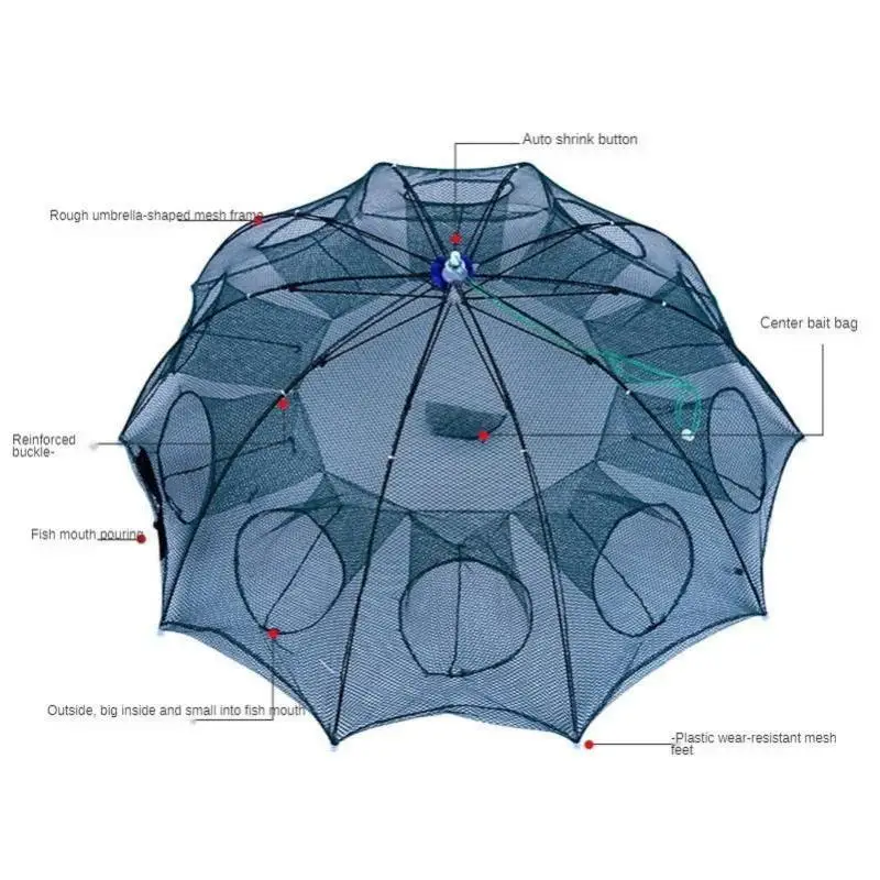 Foldable Umbrella Fish Trap 2