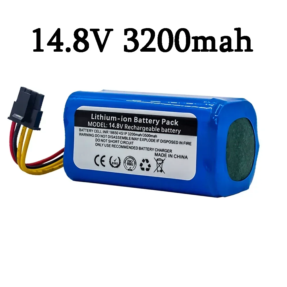 

NEW Lithium-ion Battery 14.8v 2600mAhFor Cecotec Conga 1290 1390 1490 1590 Replacement Robot Vacuum Cleaner Battery