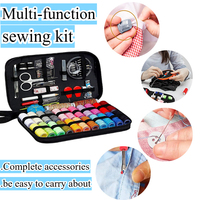 68/98pcs Multi-function Sewing Kits Bag DIY Sewing Tools Box Set for Hand Quilting Stitching Embroidery Thread Accessories