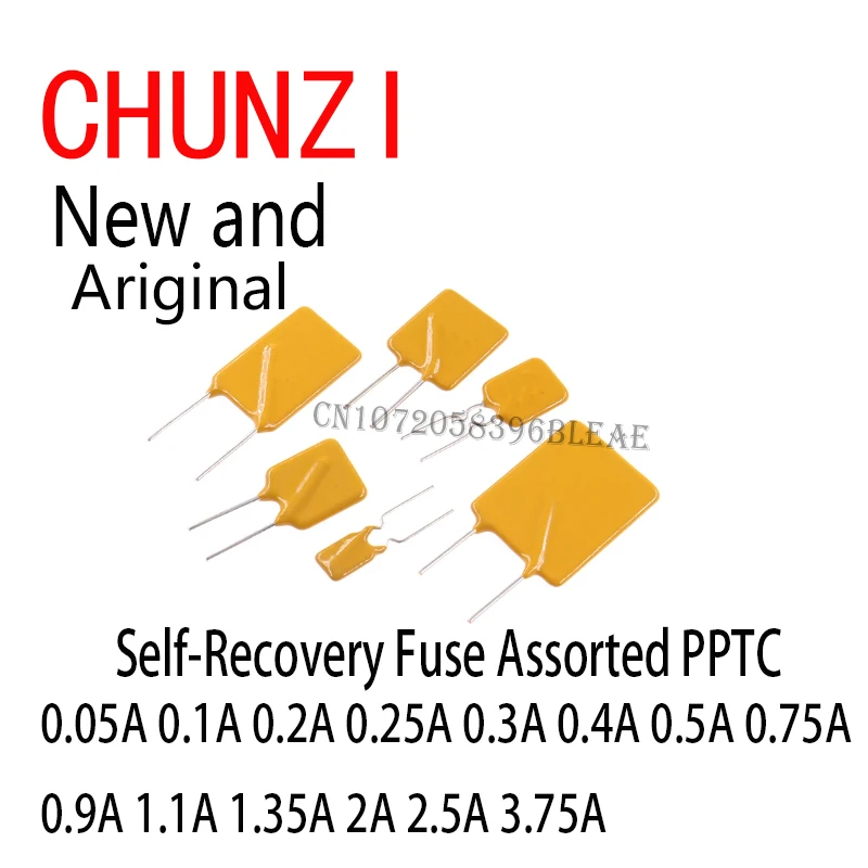 

610 шт./компл., 24 типа самовосстанавливающийся предохранитель в ассортименте PPTC KIT 0,05A 0,1A 0,2A 0,25A 0,3A 0,4A 0,5A 0,75A 0,9A 1,1A 1,35A 2A 2,5A 3,75A