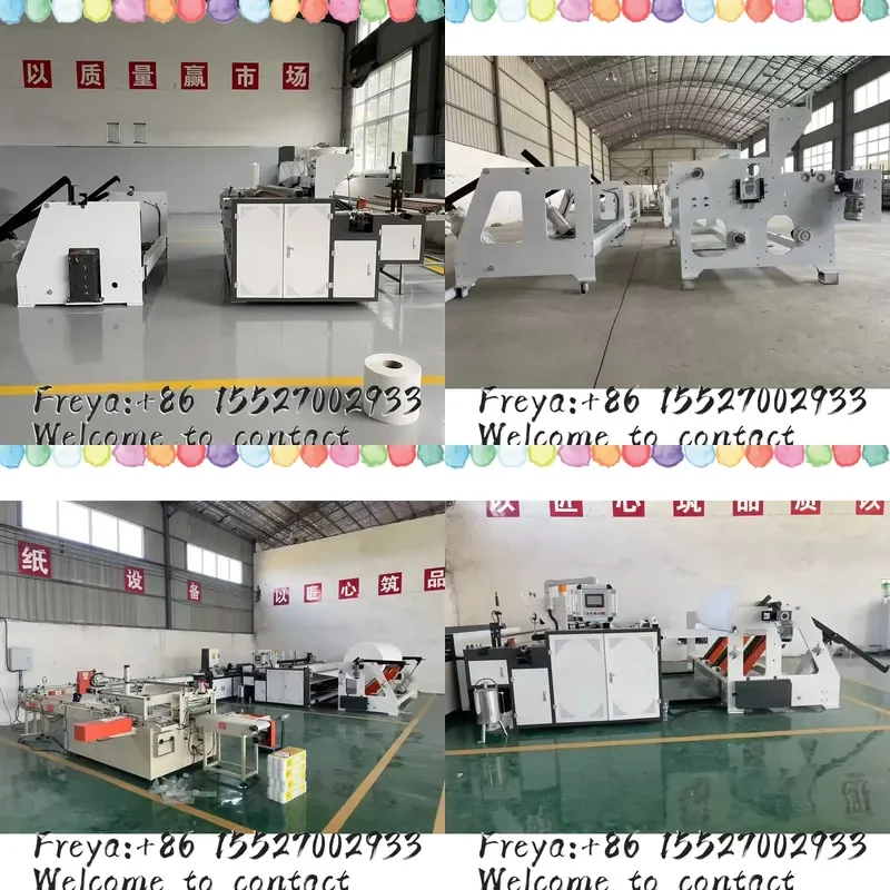 Heavy 20mm Thick Steel Plate Frame Rewinding Machine Long Service Life Toilet Paper Production Line