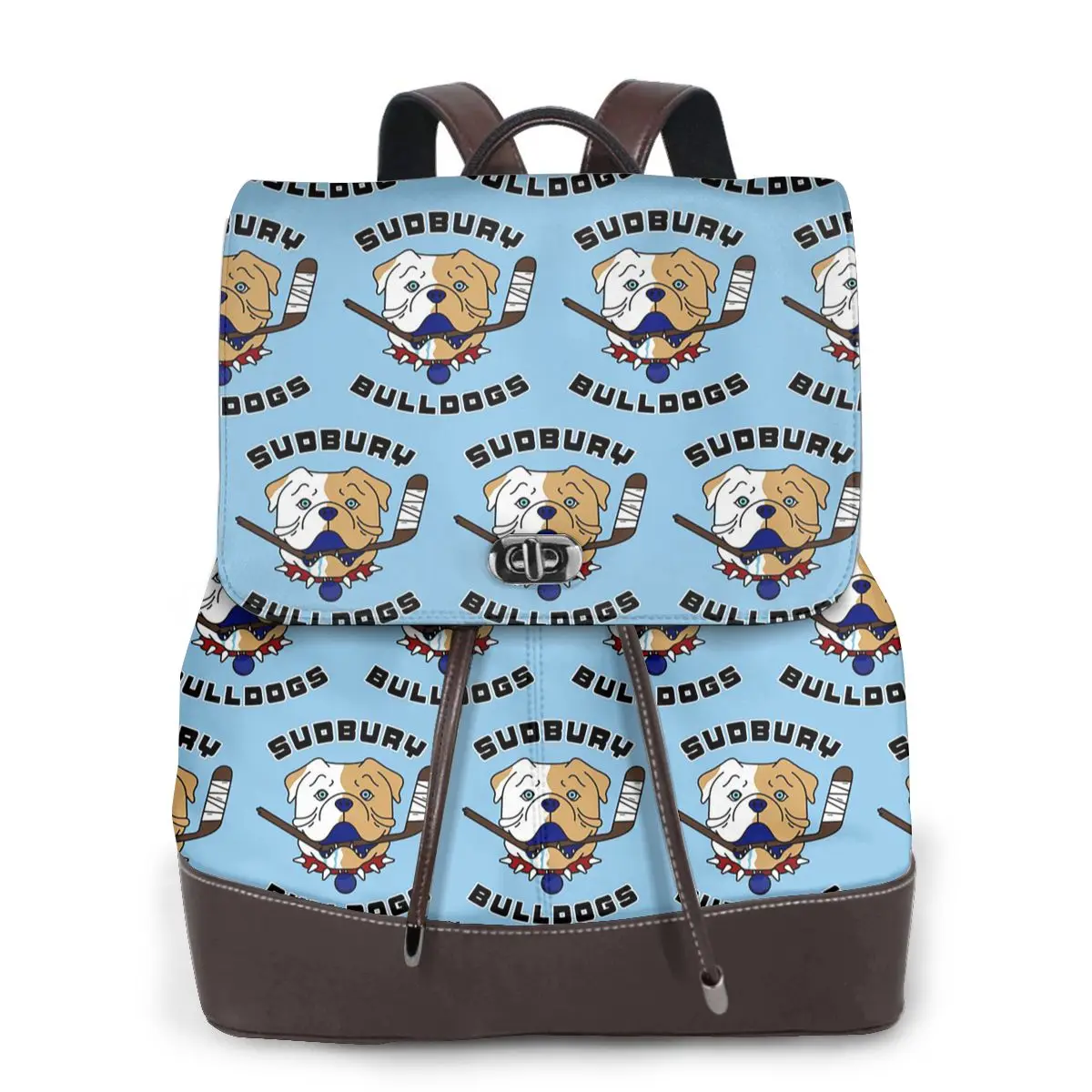 Sudbury Bulldogs - Shoresy Logo Bookbag School Student Bags Hiking Travel Daypack for Women Fashion Derma Backpack
