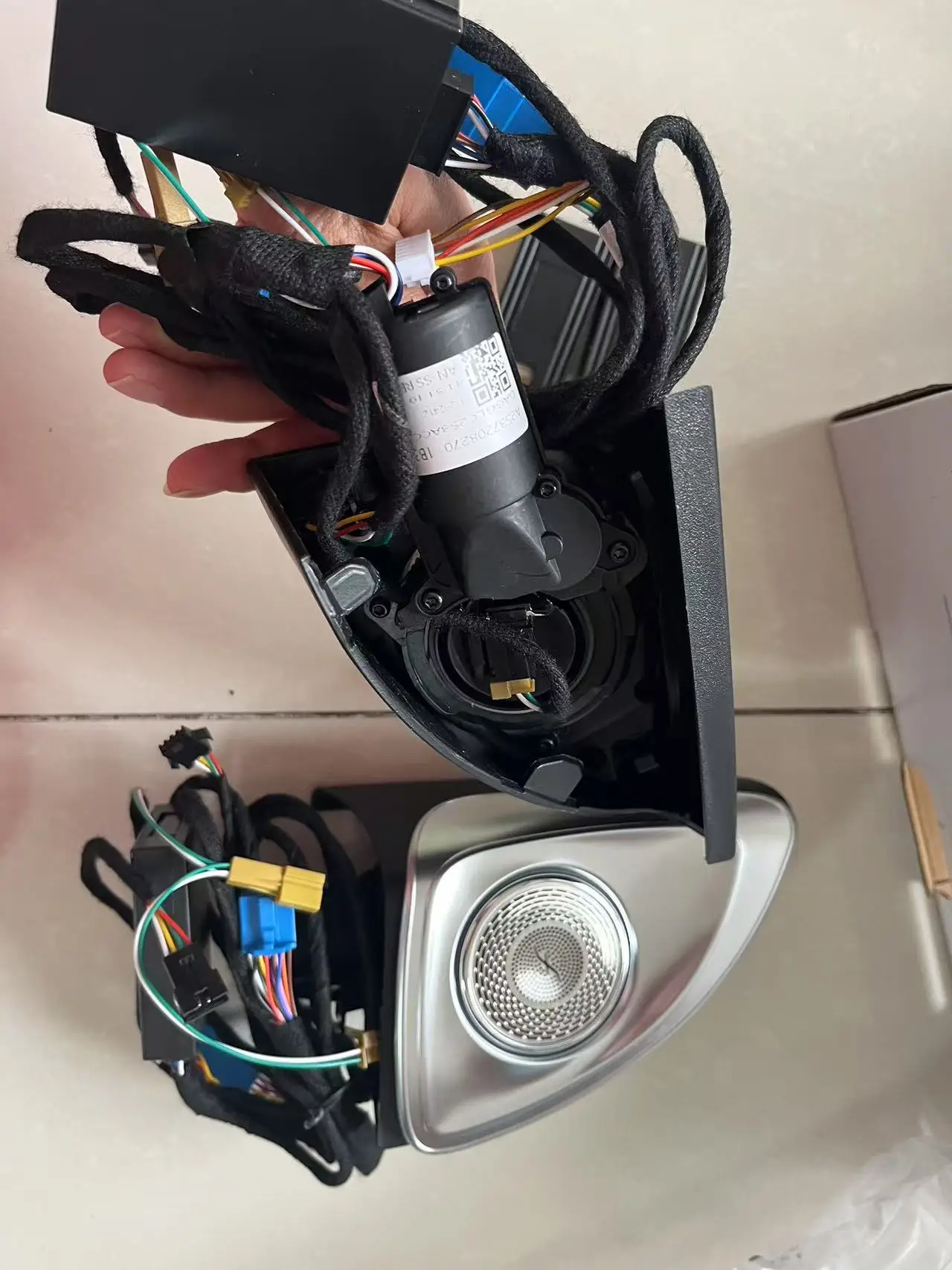 4D automotive tweeter speaker aluminum material