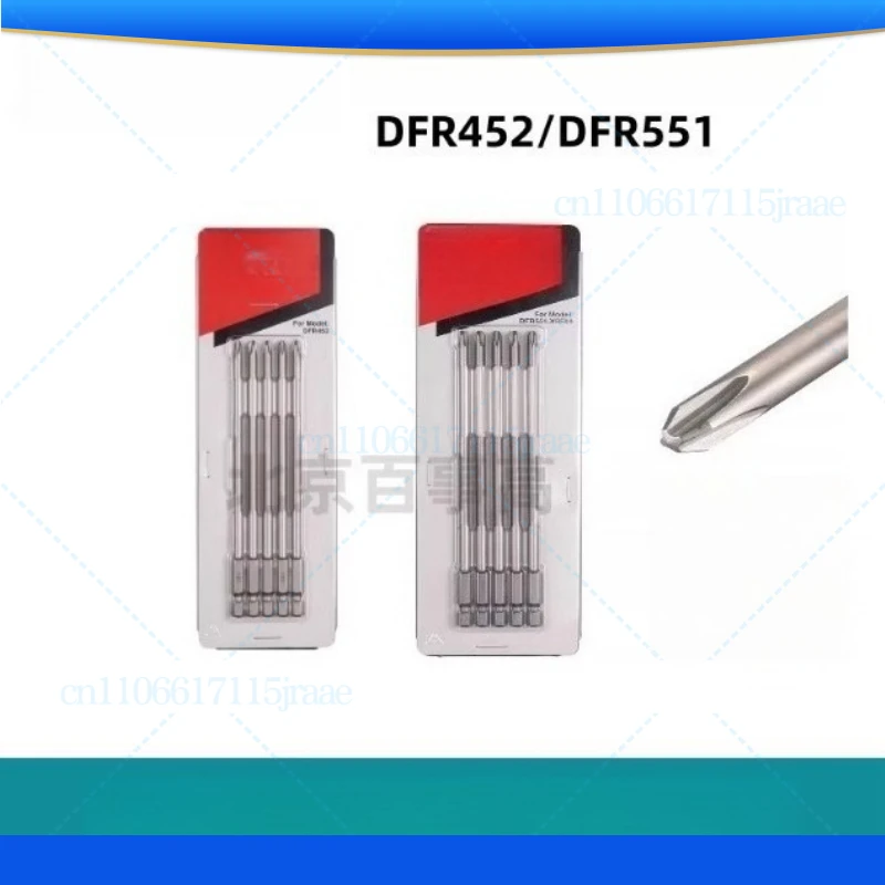 Replace cross batch head for Makita DFR452/DFR551 Import lengthened automatic screw gun batch head