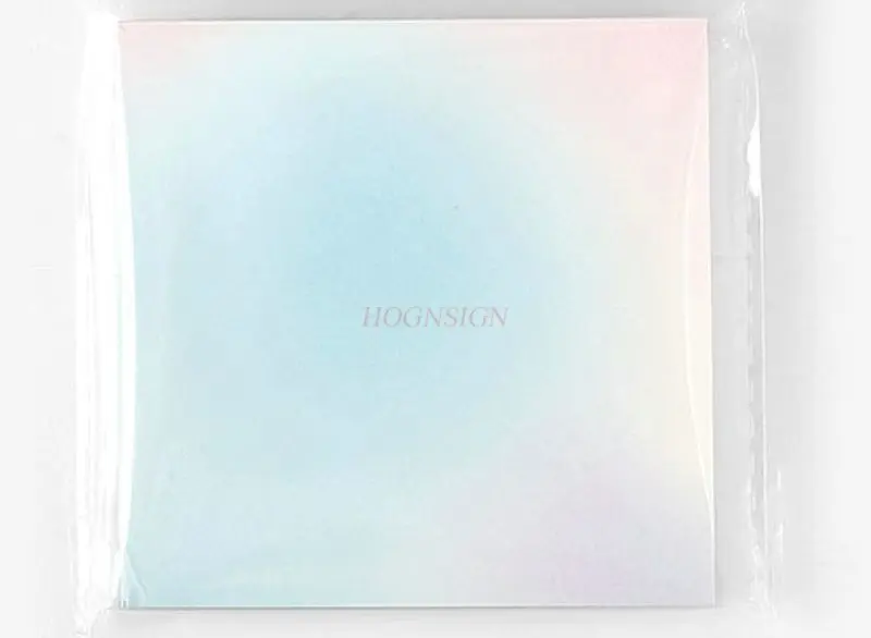 1book Gradient High Beauty Memo Paper Ins Tearable Non Adhesive Convenience Sticker Notebook Material Memo Note Paper