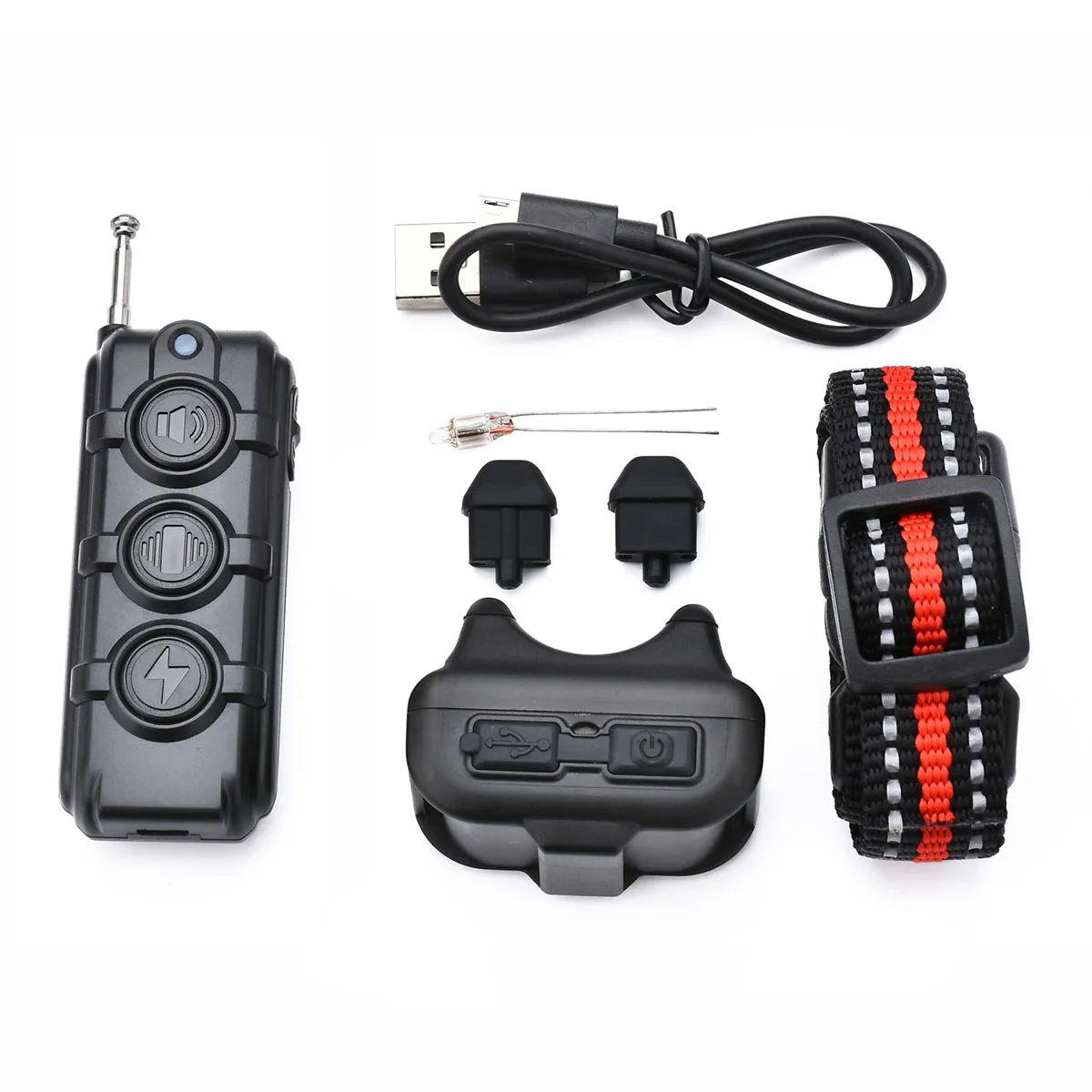 

Small Size Dog Training Collar with Remote for Small Dogs 10-120lbs and Puppies Waterproof E-Collar Rechargeable Electric Collar