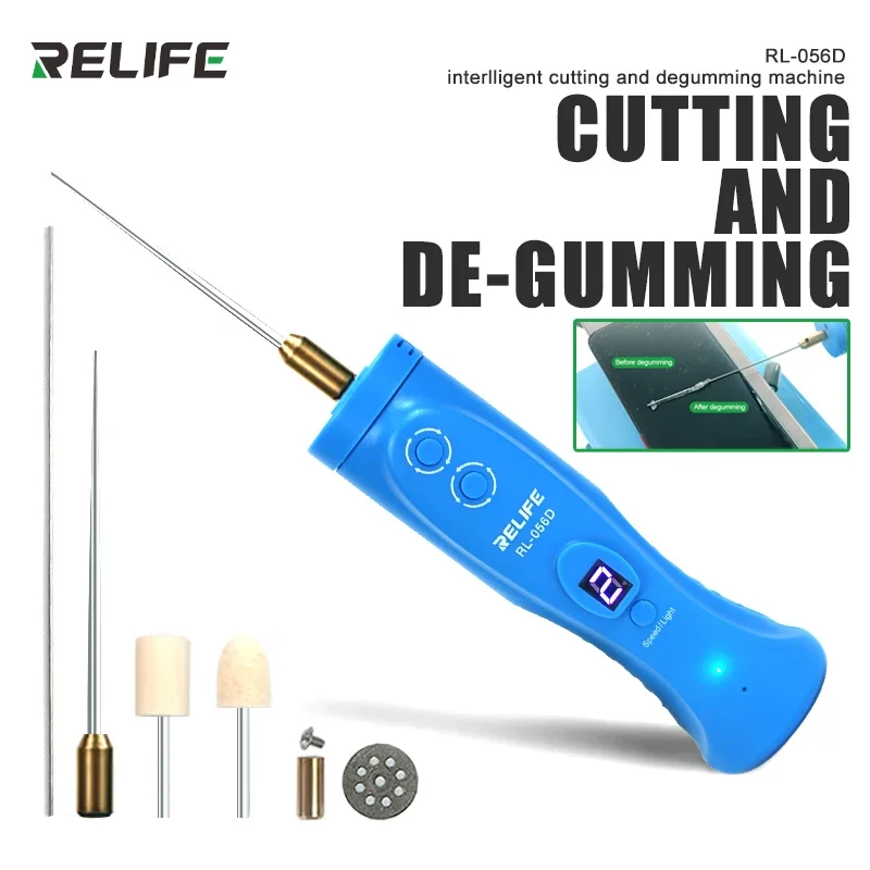 RL-056D Intelligent Cutting Glue Remover 6-speed Adjustable Cutting Width Suitable for Cutting Cover/bracket Removal Screws