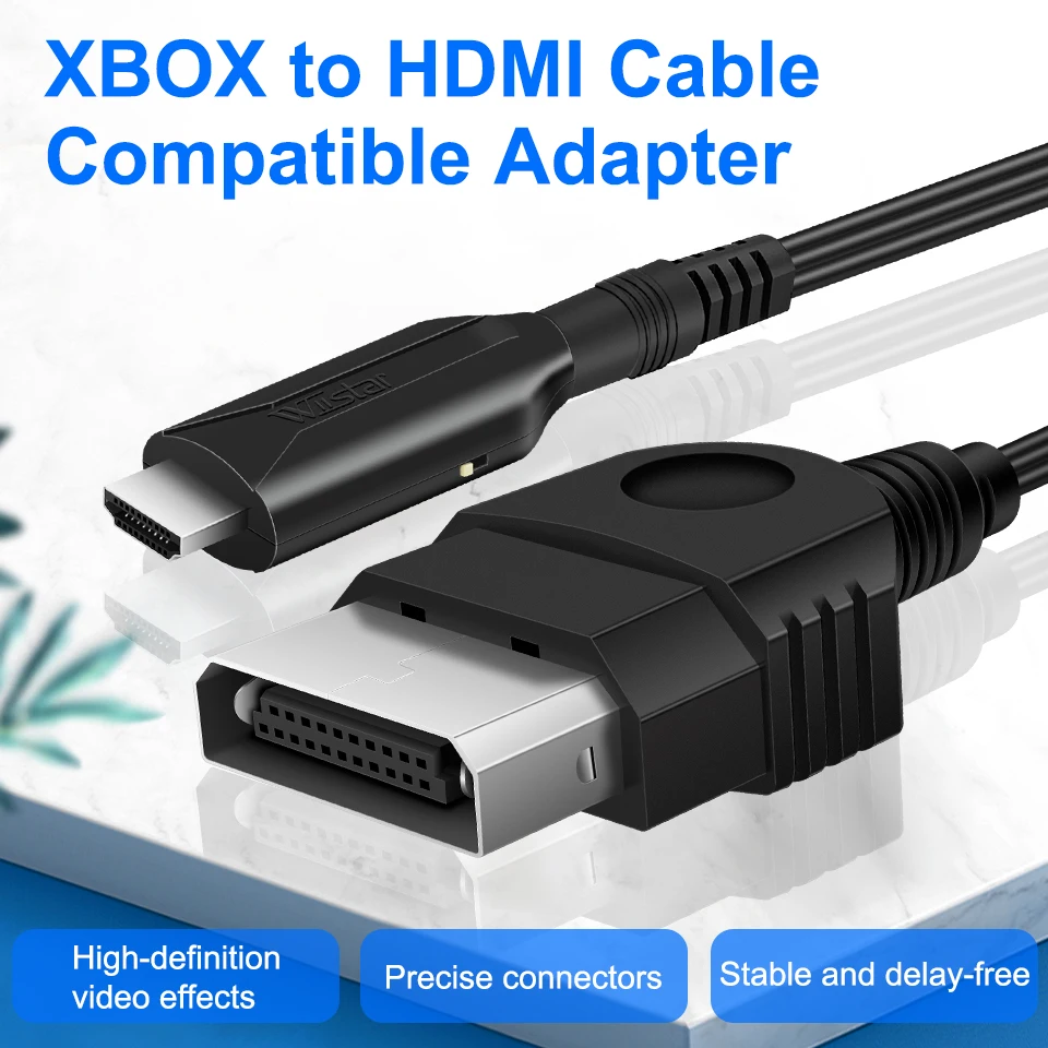 

XBOX to HDMI compatible converter HD cable for XBOX original consoles to TV Display