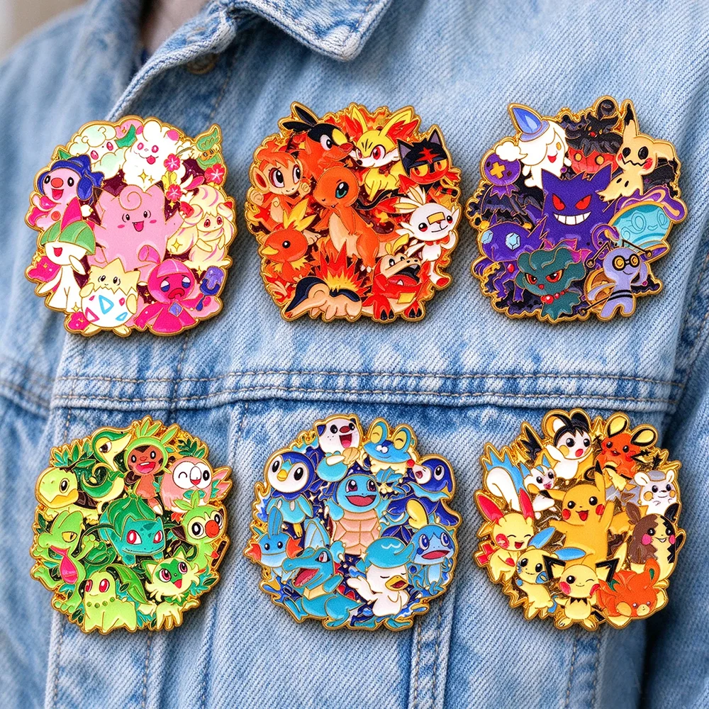 Embroidery Reddit - 6Pcs Colorful Anime Fantasy Monster Fire