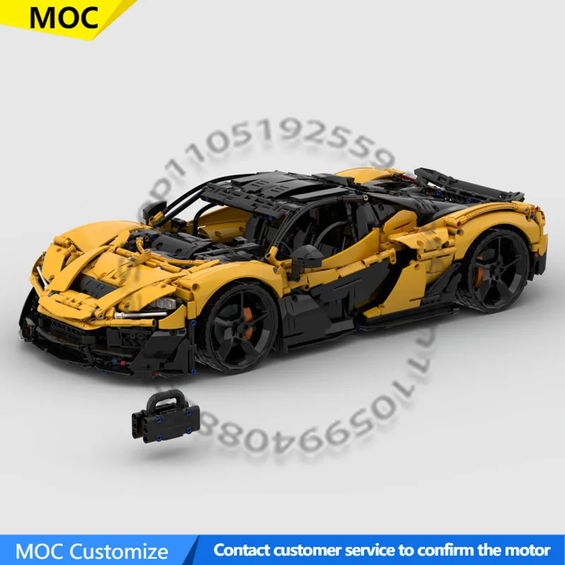 4248 PCS Speed King W1 MOC Customize Modular Building Block Educational Technology Model Simple Popular DIY Toy Christmas Gift