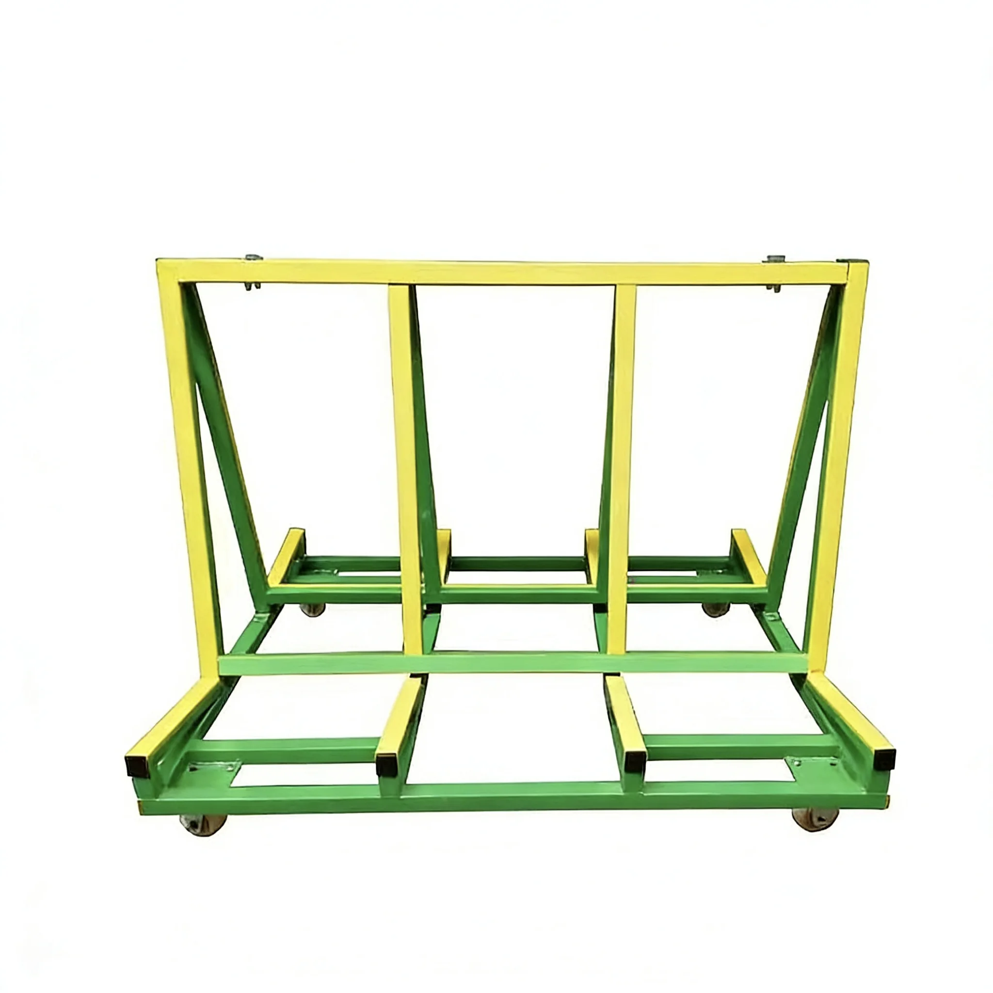 

1/2/3 Ton Four-Wheel A-frame Platform Light Duty OEM Metal Iron Mobile Glass Transport Trolley Cart