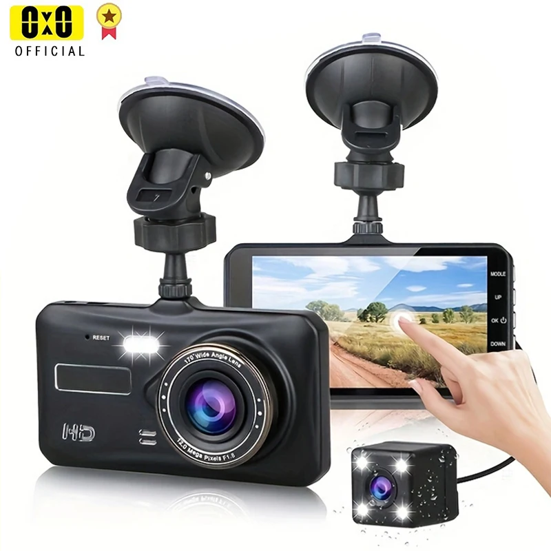 

Dash Cam Front and Rear FHD1080P Black Box Car Video Recorder Car Dvr