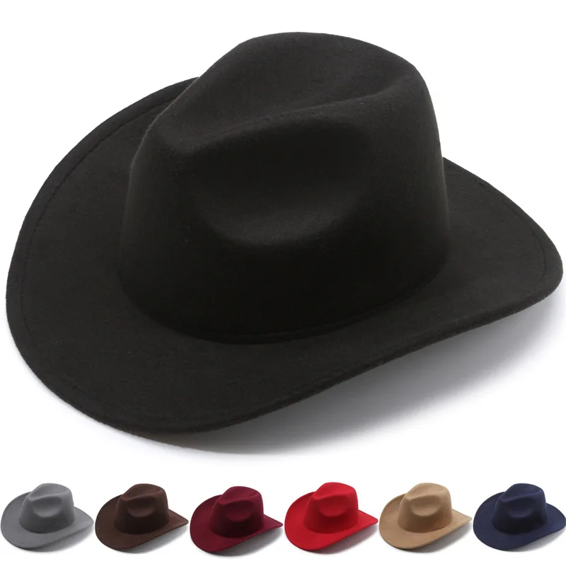 Spring and Summer European American Style Denim Hat for Men and Women Ethnic-Style Rolled Brim Top  Sunshade Hat Jazz