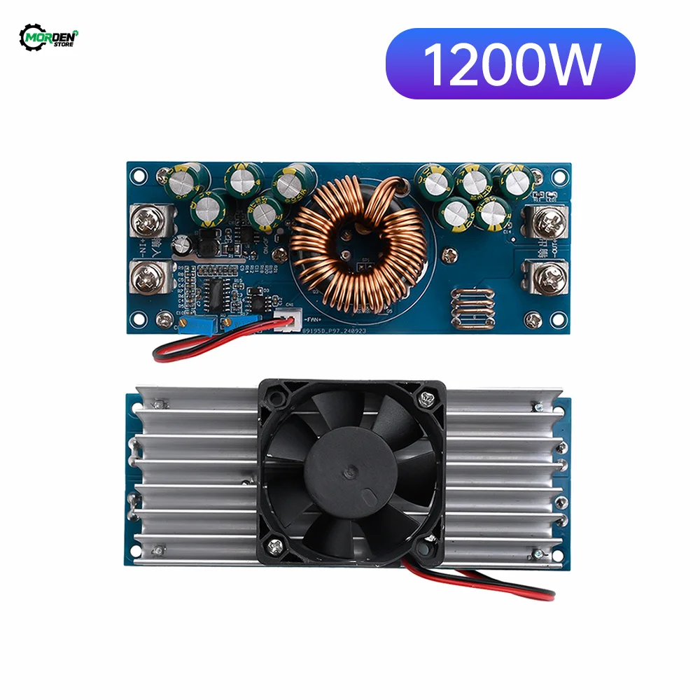 DC-DC Boost Converter Step Up Module 10-60V to 12-90V 800W /1200W  Adjustable Voltage Converter Power Supply