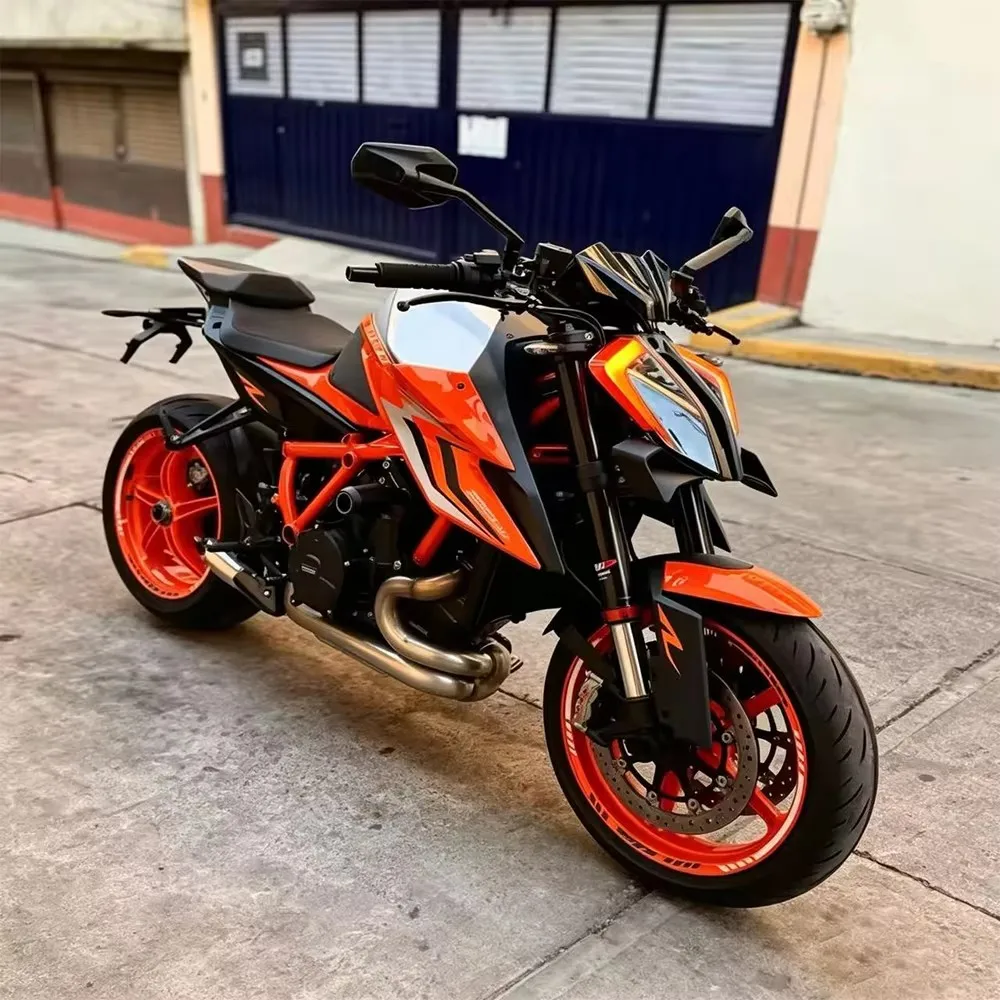 FOR Super Duke 1290 Frontal Spoilers Lower Lip Wing Downforce Naked Bike Front Spoiler Motorcycle Accessories 21-24