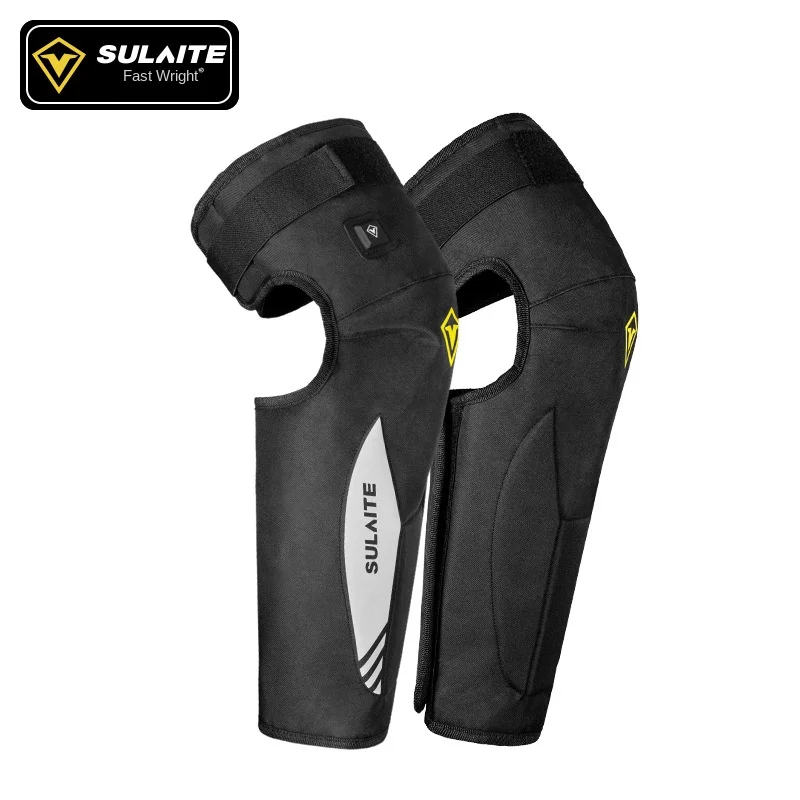 

SULAITE Motorcycle Knee Pads SLT1216 Motorcycle Electric Knee Pads, Suitable for Men and Women Winter Riding Waterproof and Warm