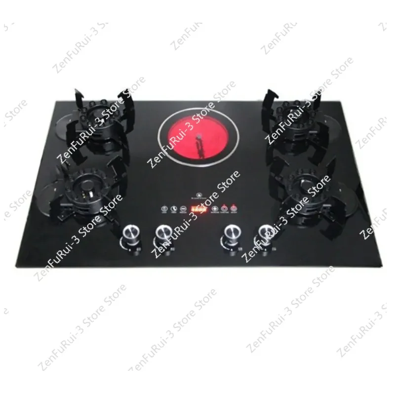 

5-Head Flaming Flip Magic Disc Electric Ceramic Liquefied Gas Electric Stove