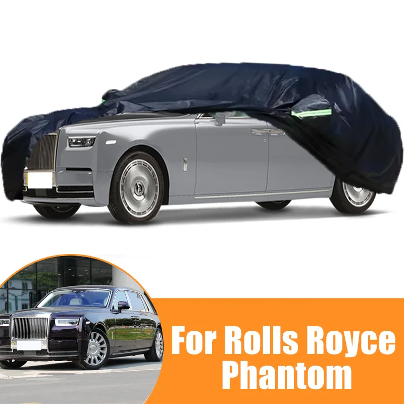 

For Rolls Royce Phantom All-Weather Car Covers 6-in-1 Waterproof Dustproof UV Proof Snowproof Scratch Resistant Protection