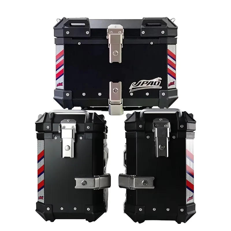 

Wholesale and Retail High Quality Aluminum Motorcycle Side Box and Top Box Motorcycle Aluminum Tail Boxes