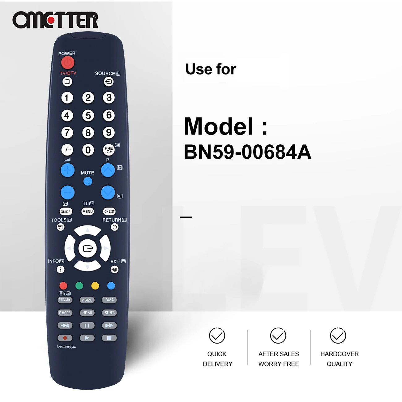 جديد BN59-00684A صالح لسامسونج التلفزيون عن بعد التحكم LE26A456C2C LE32A457C1D LE32A466C2M LE26A456C2D LE26A457C1C LE26A457C1D